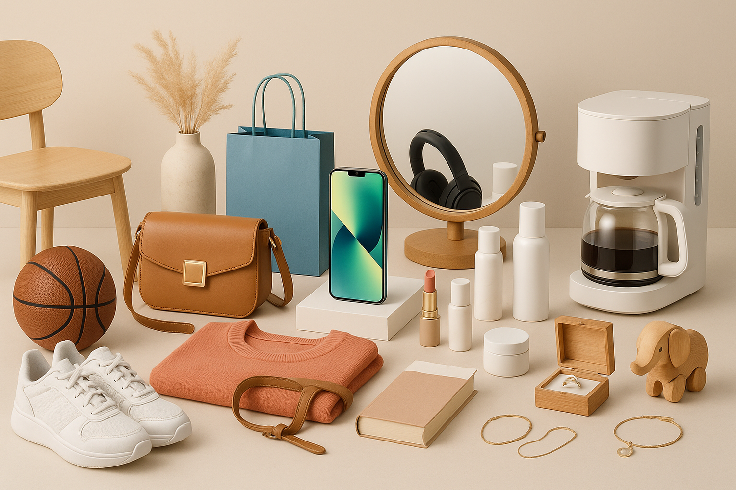 Many different types of products emages